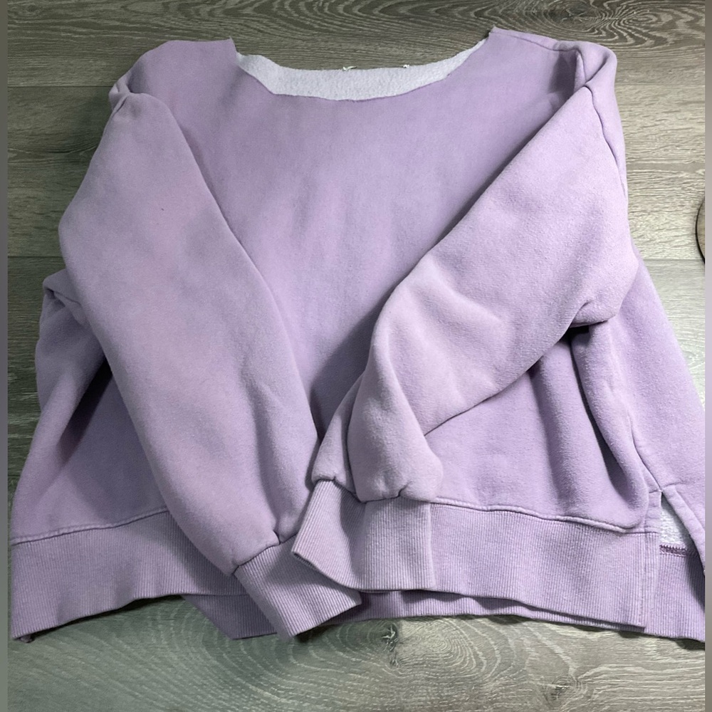 Purple sweater